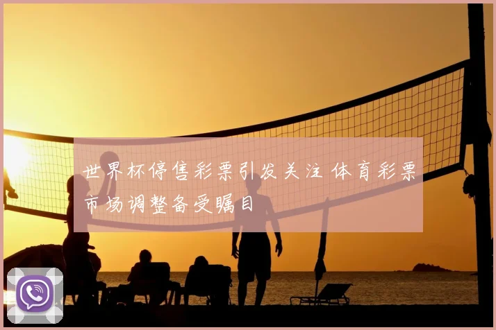 世界杯停售彩票引发关注 体育彩票市场调整备受瞩目